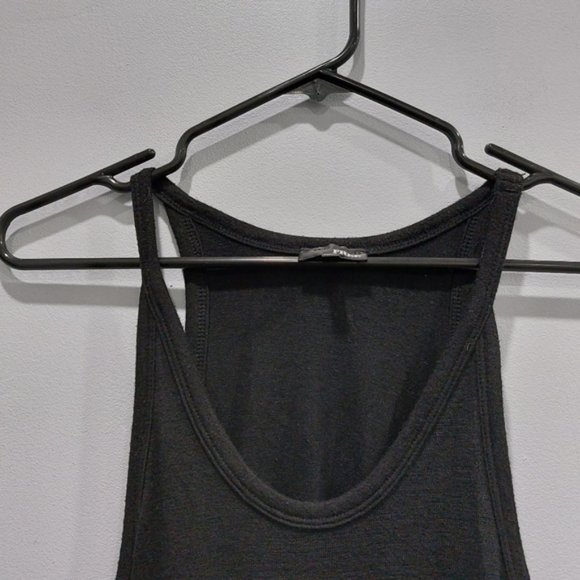 ARITZIA Wilfred Free Yasmin Black Bodycon Cut-out Tank Dress Size XXS - Picture 2 of 9